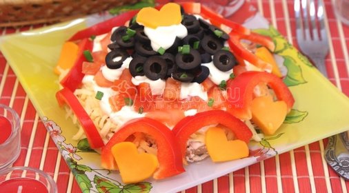 Салат «Шепот Купидона»