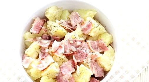 Салат из картофеля без майонеза