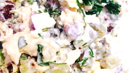 Салат из яиц с сыром