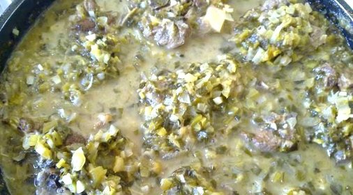 Чакапули грузинские из баранины