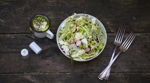 Большой летний салат