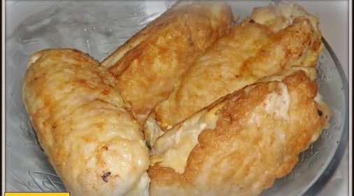 Мясные пальчики с начинкой