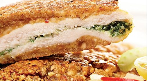 Куриное филе в корочке из арахиса