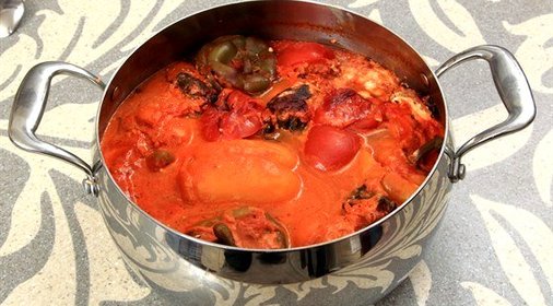 Перцы, фаршированные свиным фаршем