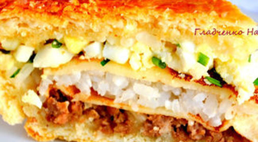 Салат с морепродуктами