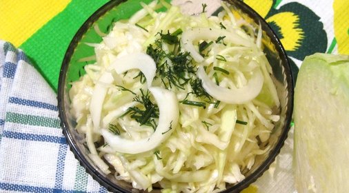 Капустный салат классический