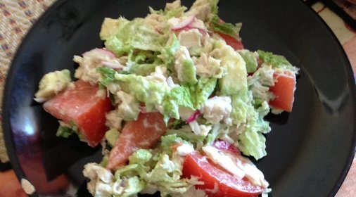 Калифорнийский куриный салат