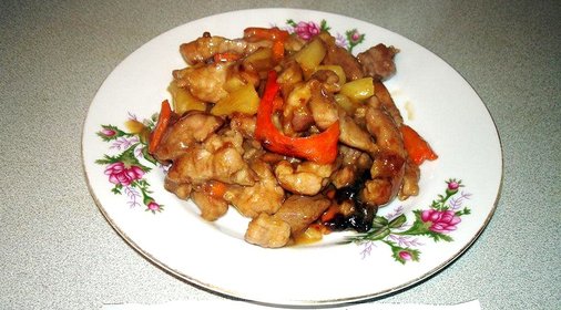 Свинина по- китайски