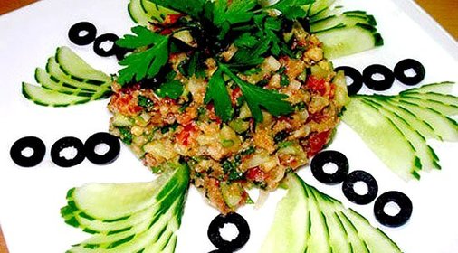 Салат «Мисс курочка ряба»