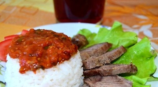 Телятина в духовке в фольге