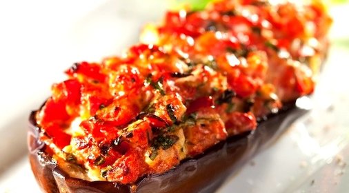 Баклажаны фаршированные мясом