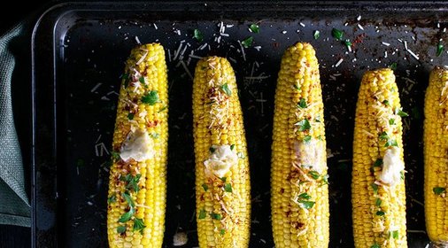 Запеченная кукуруза