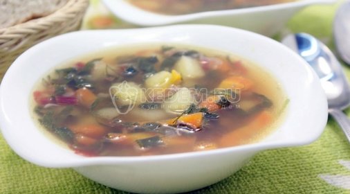 Беф-строганов из кальмара