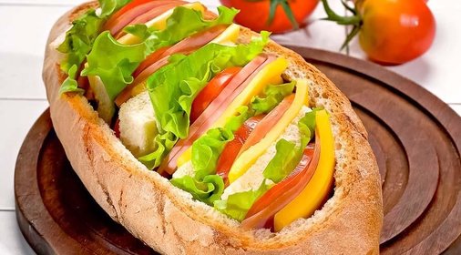 Ладья с сэндвичами