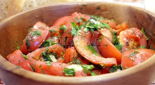 Салат из помидоров «Амато»