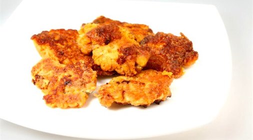 Треска с тертым картофелем