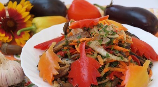Баклажаны по-корейски