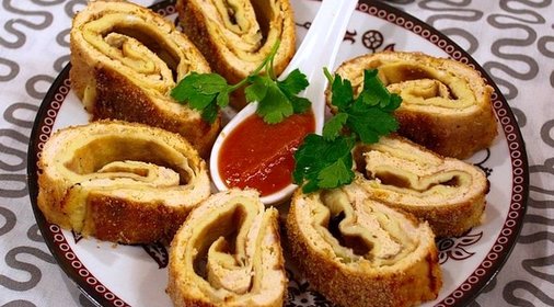 Куриный фарш в духовке