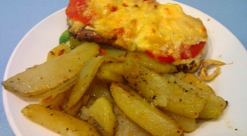 Мясо по‑французски с горчицей