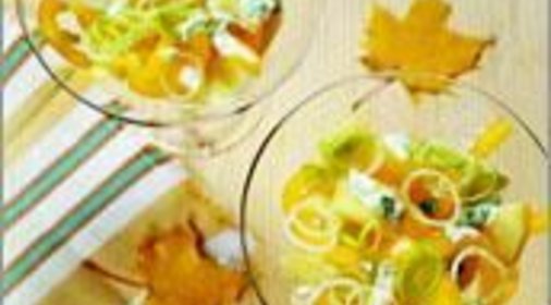 Салат из картофеля и желтого перца