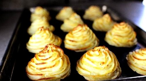 Картофельные розочки