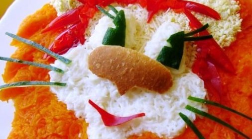 Салат для детей «Львенок»