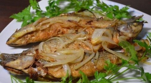 Кефаль, жаренная на сковороде