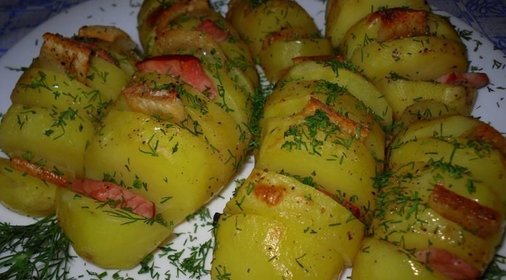 Картошка гармошка