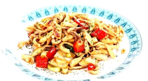 Салат из курицы с грибами и сельдереем