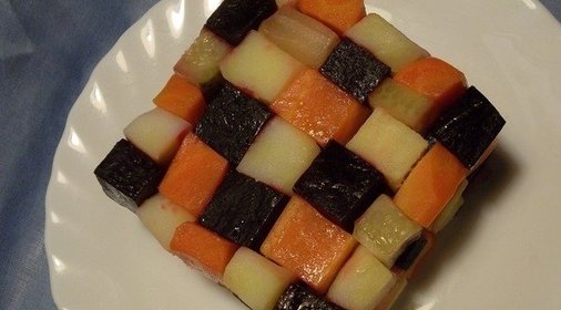 Овощной салат «Кубик»
