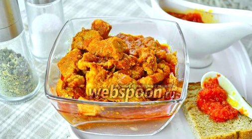 Пёркёльт (pörkölt) из свинины