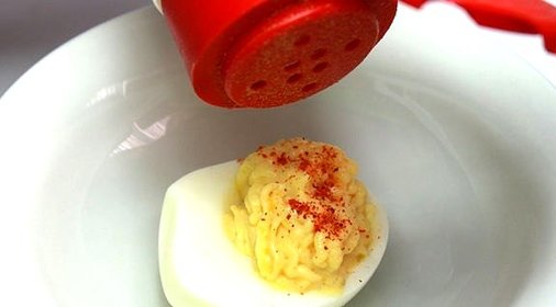 Яйца, фаршированные горчицей
