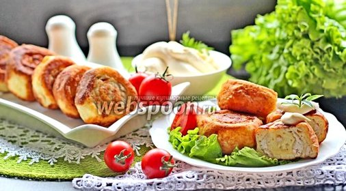 Шанежки с мясом