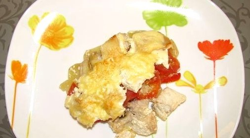 Судак с картофелем