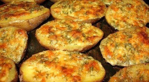 Чесночная картошка