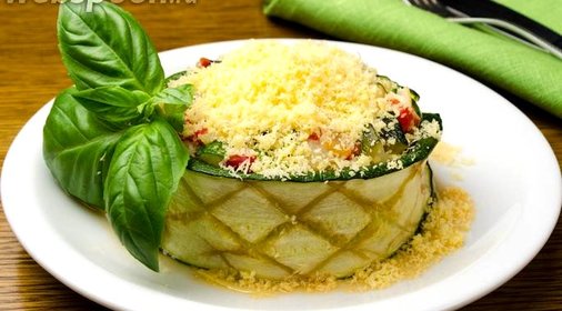 Салат из печёных овощей