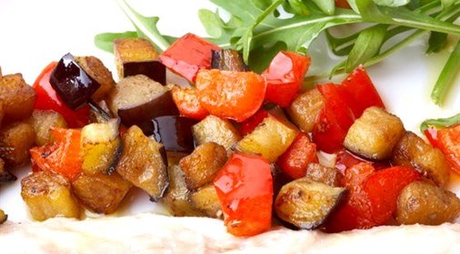 Тунисский баклажанный салат