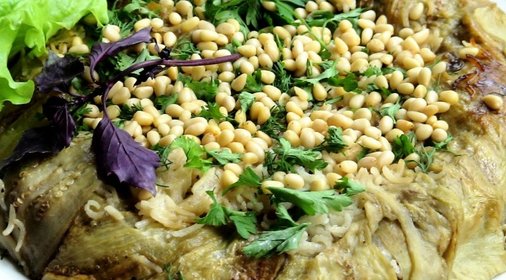 Батенжен маклюби ( перевернутый баклажан)