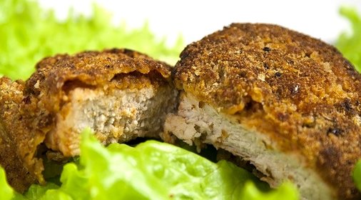 Мясо в панировке в духовке