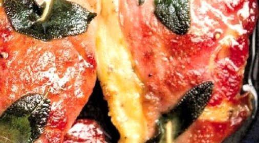 Сальтимбокка из курицы