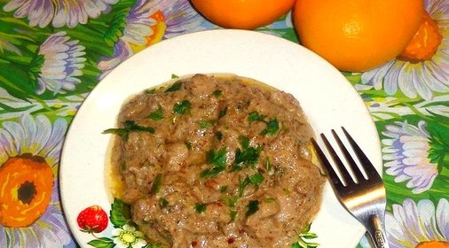 Мясо в ореховом соусе