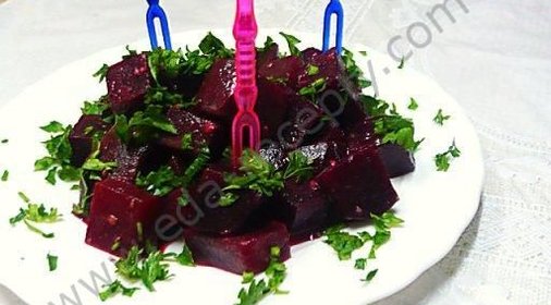 Свекольный салат по-французки