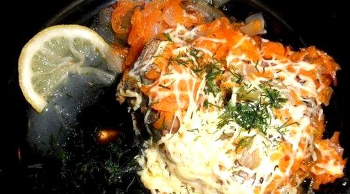 Хек в духовке