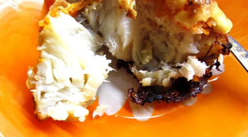 Запеченная в духовке рыба под майонезом