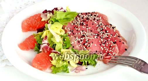 Салат с тунцом