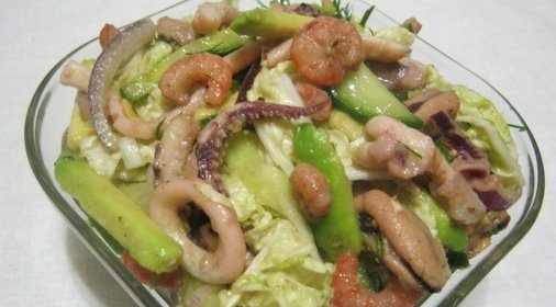 Салат Якудза