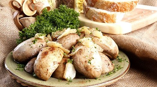 Фаршированные грибы