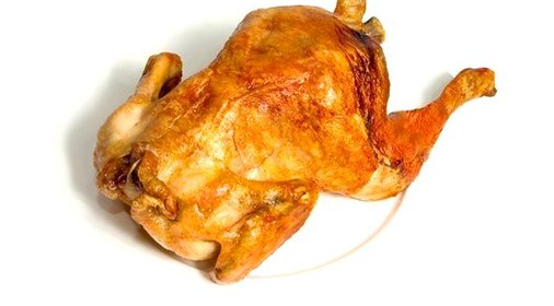 Курица на соли