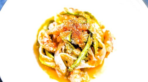 Спаржа помодоро