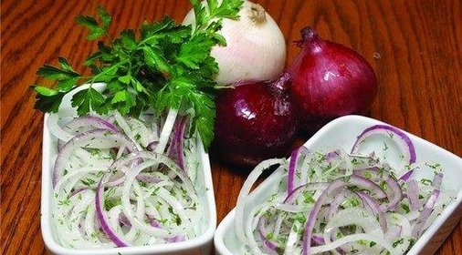 Салат из лука